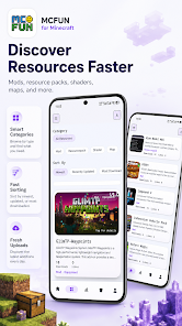 MCFUN app resource details preview