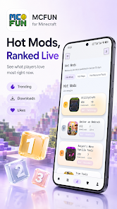MCFUN app map discovery preview
